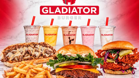 Gladiator Burger and Steak Waterloo, Halal Burgers restaurant in Waterloo